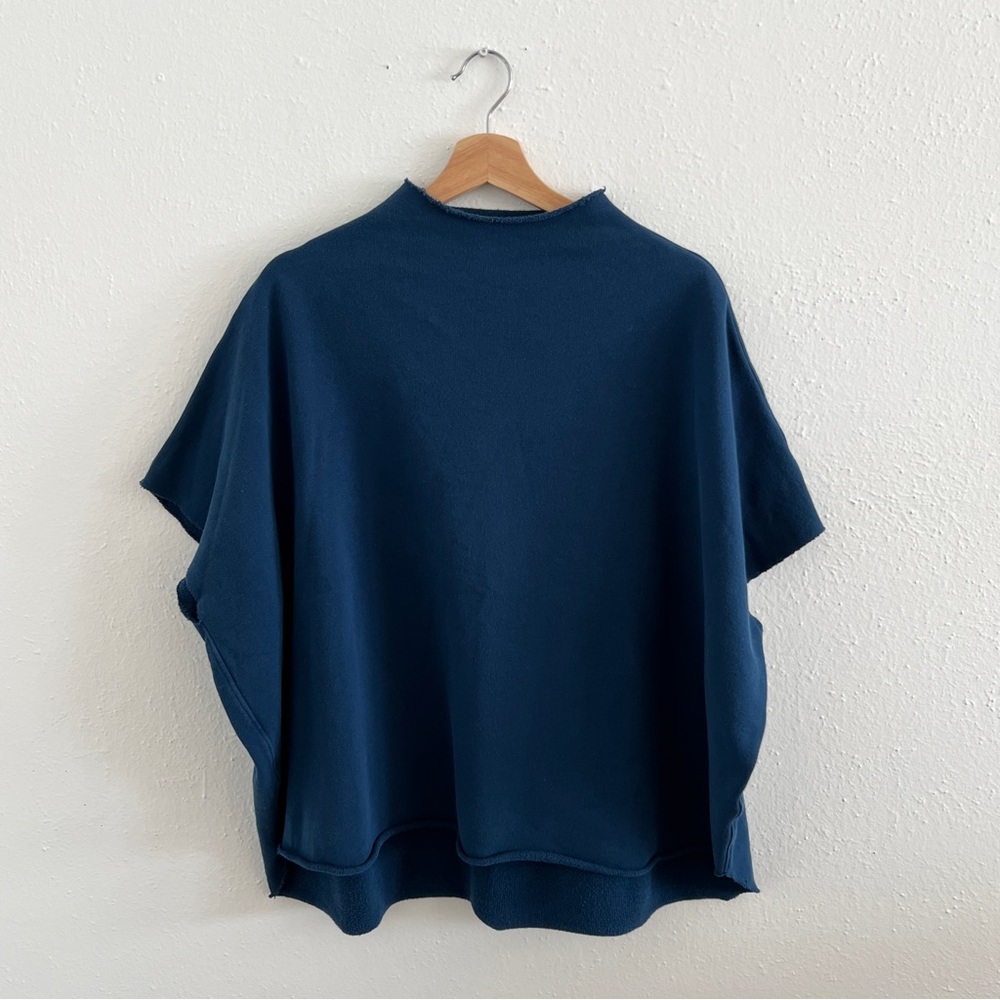 Frank & Eileen Caplet Audrey Funnel Neck Triple Fleece Sweatshirt